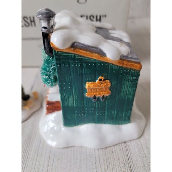 Dept 56 51632 Fresh Frozen Fish snow village accessory Xmas set - Picture 8 of 11